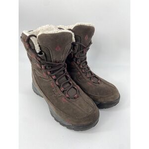 Vasque Boots Womens 7.5 Brown Pow Pow‎ UltraDry Winter Snow Hiking Outdoor 7803